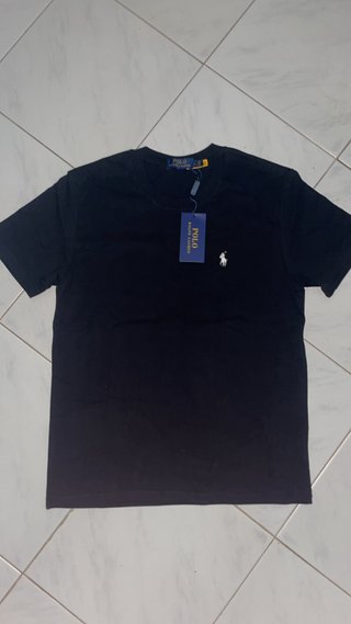 Maglia Polo Ralph Lauren nera taglia S