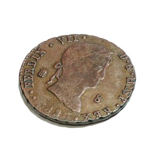 Moneda 8 maravedís 1826 Fernando VII
