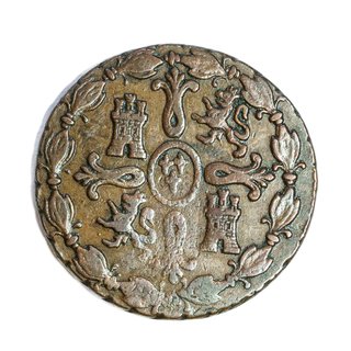 Moneda 8 maravedís 1826 Fernando VII