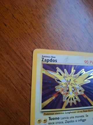 Zapdos 16/102 Base Set 2000 Carta Pokemon