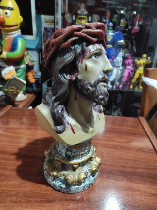 Busto Cristo de Limpias Escultura