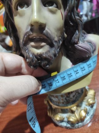 Busto Cristo de Limpias Escultura
