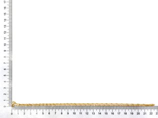 E1814824-25    Cadena Oro 18k 22cm