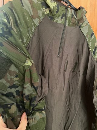 Camiseta Táctica E.T. Talla XL Camuflaje