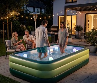 Piscina inflable a estrenar