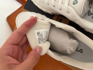 Zapatillas Fila Blancas Talla 37.5 Nuevas