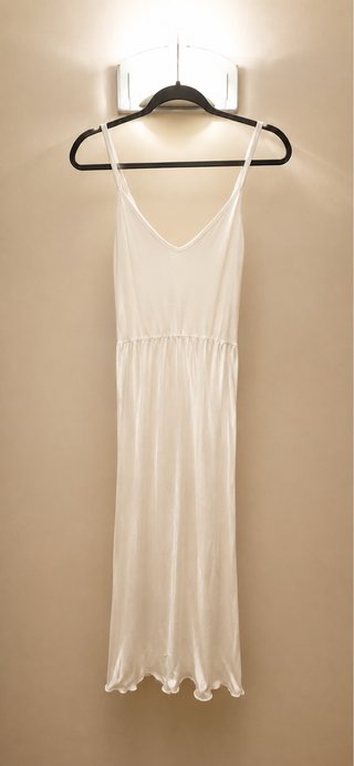 Vestido largo verano blanco Talla S/36