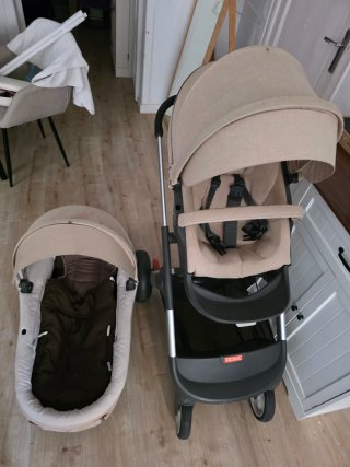 Cochecito Stokke Trailz Beige/Arena