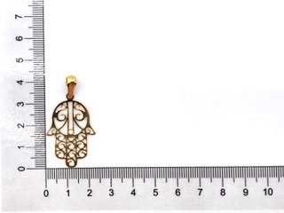 E1813501-80 Colgante Oro 18k