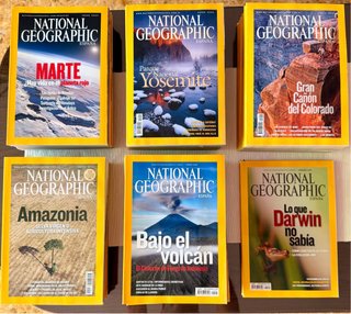 61 Revistas National Geographic, 2004-2008