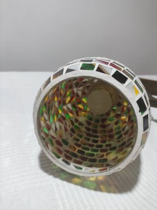 Lámpara colgante mosaico