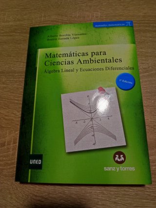 Matemáticas para ciencias ambientales álgebra l...