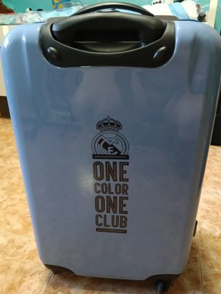 Maleta Real Madrid Mediana Azul