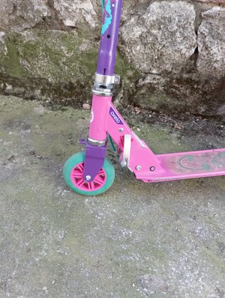 Patinete infantil Oxelo rosa