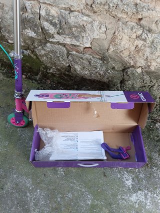 Patinete infantil Oxelo rosa