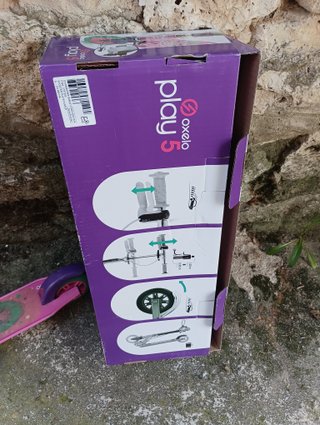Patinete infantil Oxelo rosa