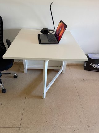 Mesa plegable NORDEN Ikea blanca