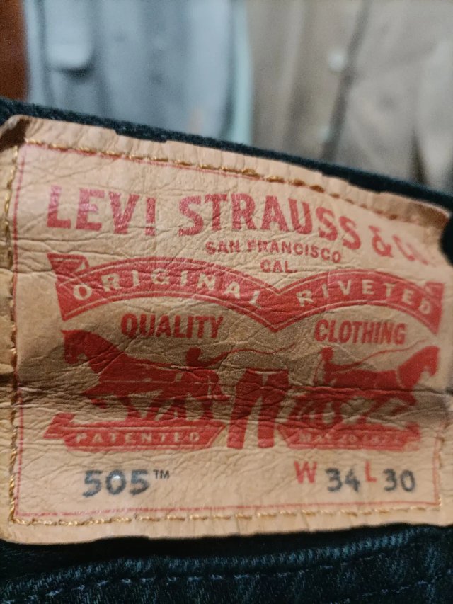 Vaqueros Levi's 505 Hombre Talla 34