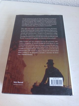 La novela perdida de Lord Byron
