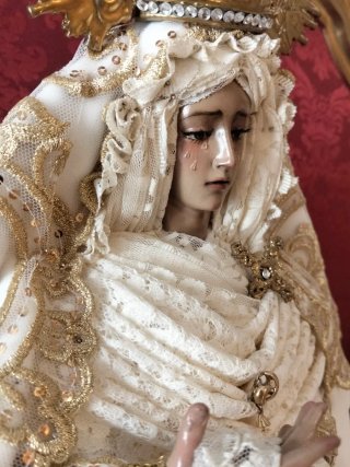 Virgen Dolorosa de vestir