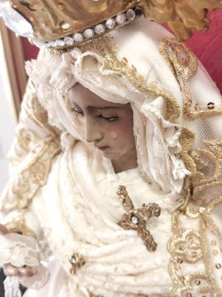 Virgen Dolorosa de vestir