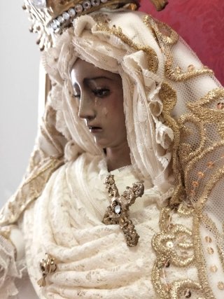 Virgen Dolorosa de vestir