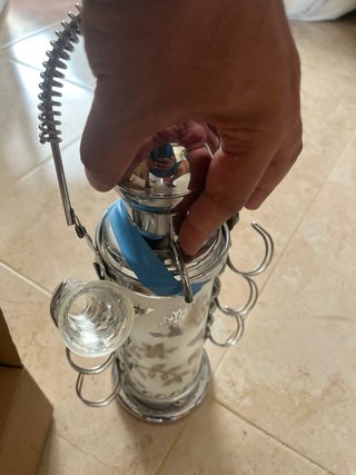 Licorero con vasos y dispensador