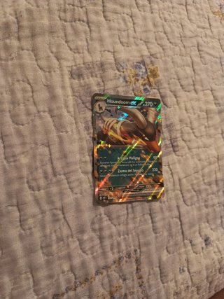 Carta Pokémon Houndoom ex