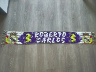 Bufanda Real Madrid Roberto Carlos