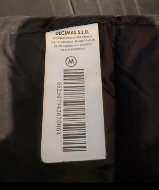 Chaqueta Invierno Hombre Tenth Talla M Negra
