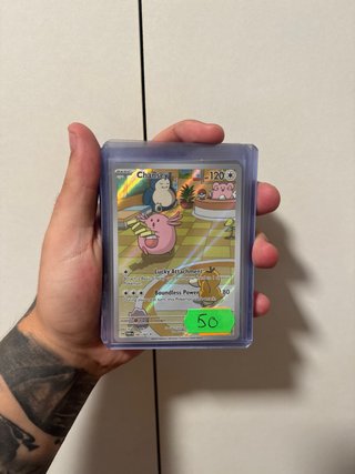 Carta Pokémon Chansey Basic 120 HP Inglés