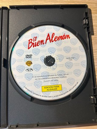DVD El Buen Alemán (Alquiler)