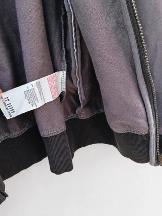 Chaqueta BVB Gris con Cremallera y capucha