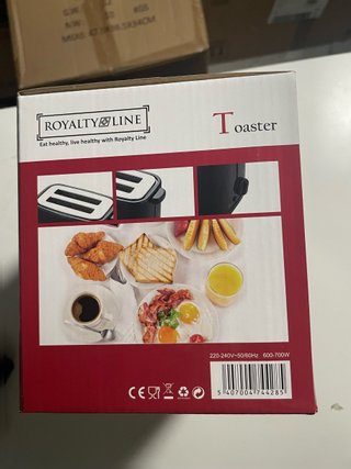 Tostadora Royalty Line 2 Ranuras Extra Anchas...