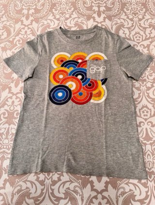 Lote 2 camisetas GAP 8/9 y 12/13 años