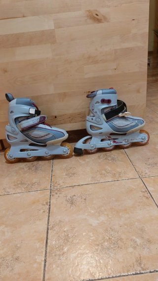Patines en línea y protecciones