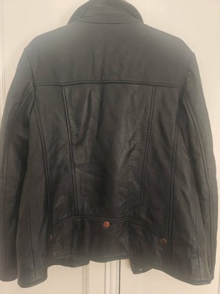 Cazadora Biker Negra