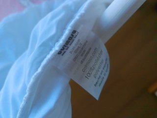 Cuna blanca para bebé