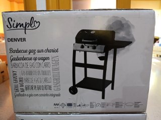 Barbacoa de gas Denver sin estrenar
