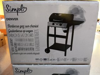 Barbacoa de gas Denver sin estrenar