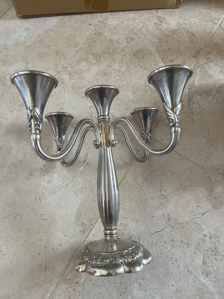 Candelabros y toast rack ingles de los años 30