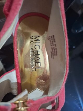 Sandalias Michael Kors Coral Cuña
