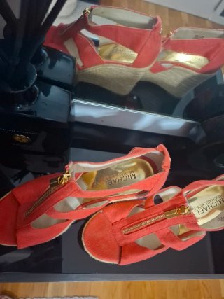 Sandalias Michael Kors Coral Cuña