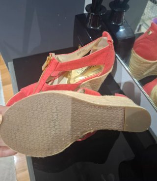 Sandalias Michael Kors Coral Cuña