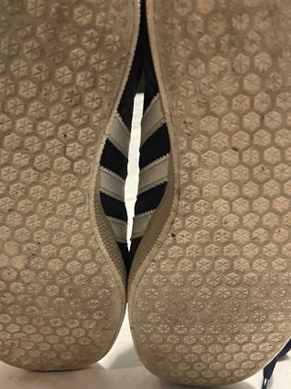 Scarpe Adidas Gazelle blu e bianche