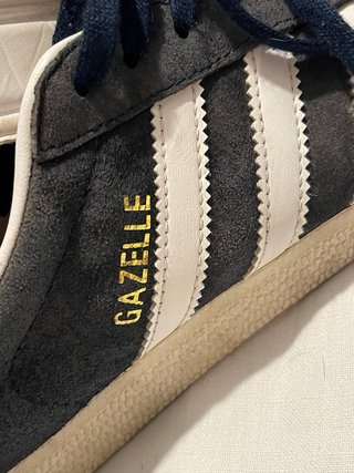 Scarpe Adidas Gazelle blu e bianche