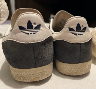 Scarpe Adidas Gazelle blu e bianche