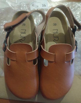 Sandalias Veganas Nurae Marrón Talla 39