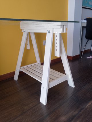 Escritorio completo IKEA ALEX + GLASHOLM LOVE