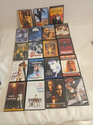 Lote 20 DVDs Películas Varias